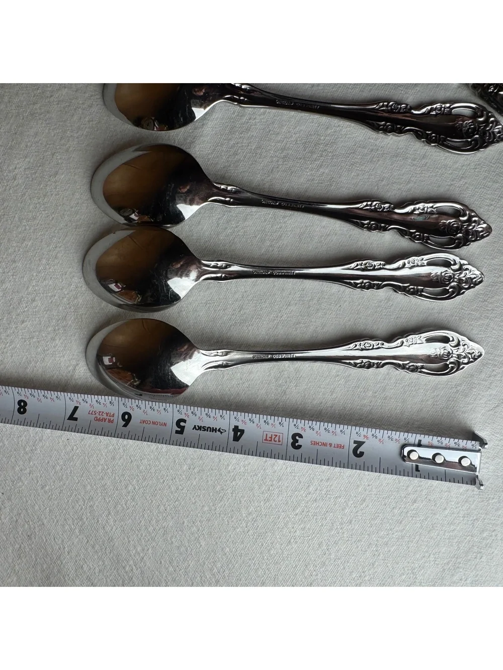 Vintage Oneida Community Brahms Flatware Set 12 Piece Stainless Service for 4